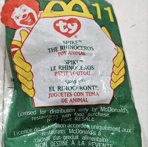 Spike the Rhino McDonald's toy